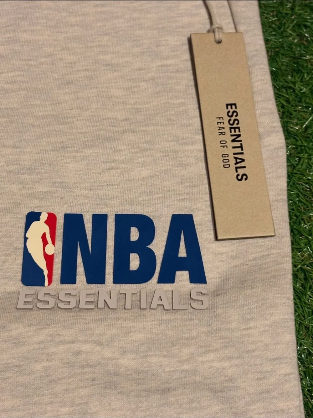 Essentials Fear of God NBA Grey Uncuffed Pants